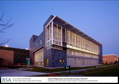 Daemen College Research and Information Commons, Amherst, NY / designed by Perry Dean Rogers