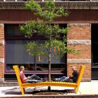 Merit Award: Orange Tree Bench | Jeffrey P. Heyne Architecture